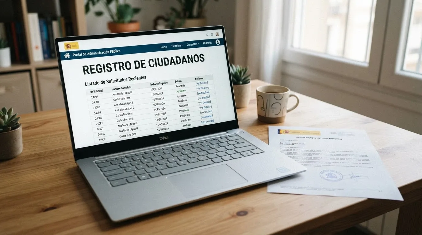 Pantalla del portal ordenacionjuego.es mostrando la sección del Registro General de Interdicciones de Acceso al Juego con el escudo de la DGOJ visible.