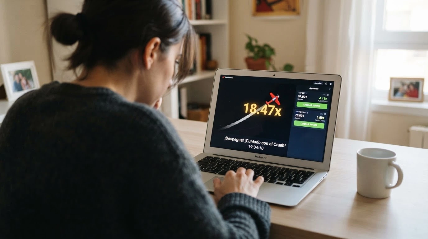Pantalla del modo demo de Aviator con saldo virtual y la interfaz de apuesta doble