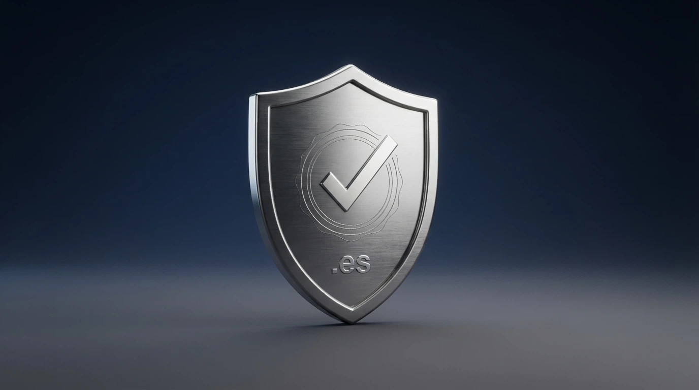 Sello oficial de la Dirección General de Ordenación del Juego y dominio .es en un casino online
