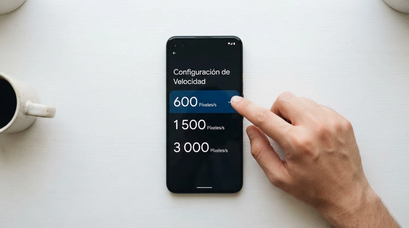 Pantalla de configuración de límites de depósito en un portal de juego responsable con cifras visibles